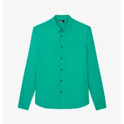 THE KOOPLES Classic-collar Relaxed-fit Woven Shirt