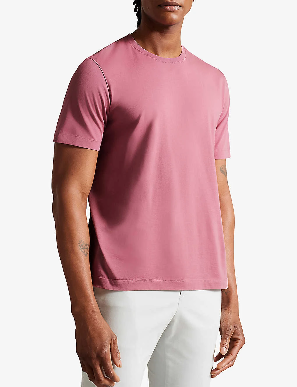 Ted Baker Tywinn Regular-fit Short-sleeve Cotton T-shirt - Image 3