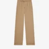 THE KOOPLES Relaxed-fit Low-rise Cotton Trousers