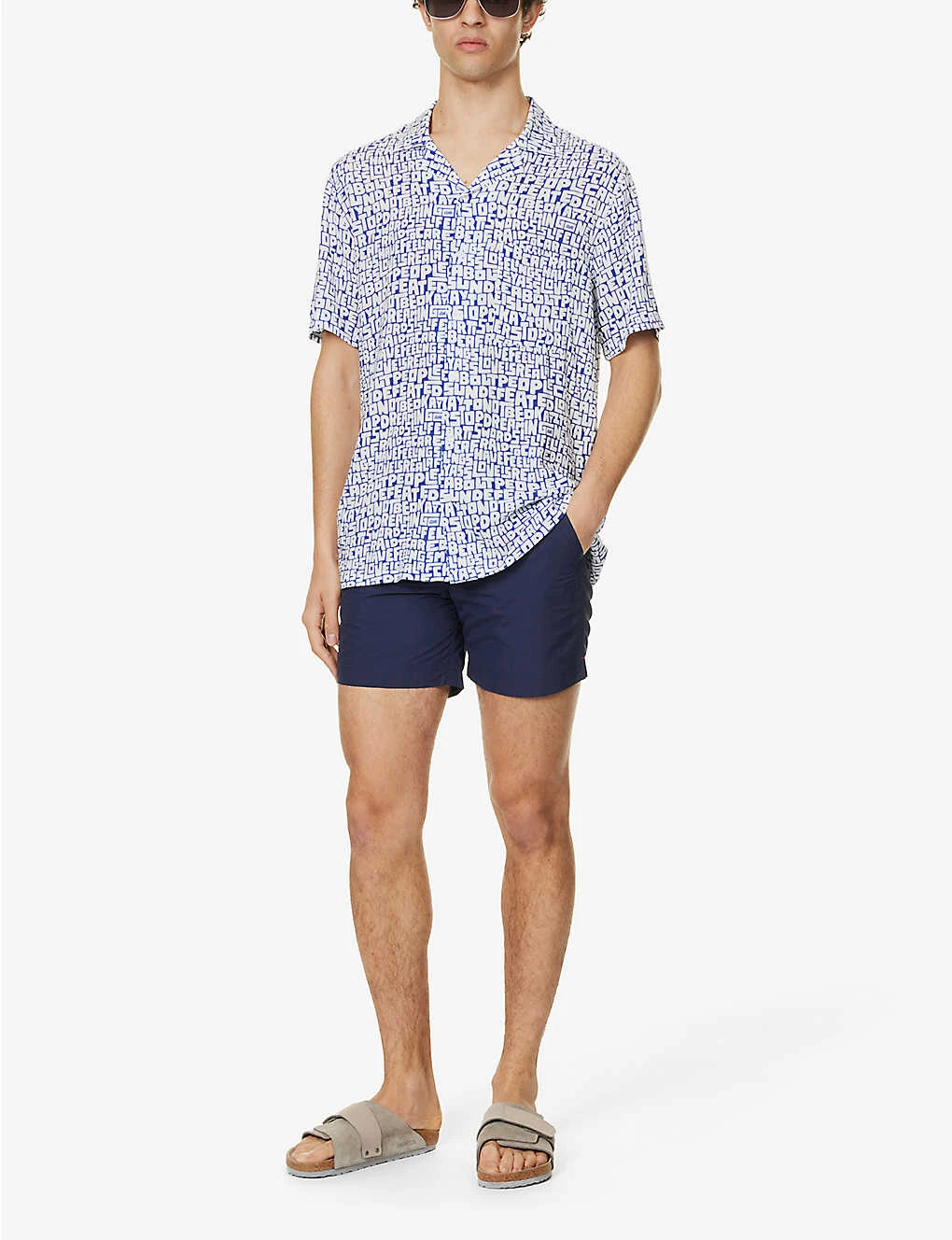 Goodman Graphic-print Relaxed-fit Woven Shirt - Image 2