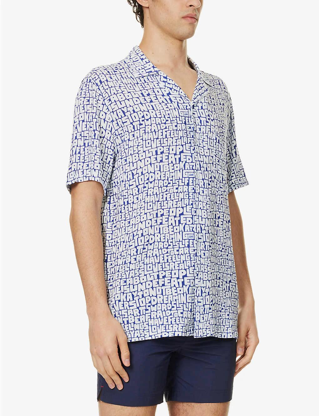 Goodman Graphic-print Relaxed-fit Woven Shirt - Image 3