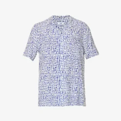 Goodman Graphic-print Relaxed-fit Woven Shirt