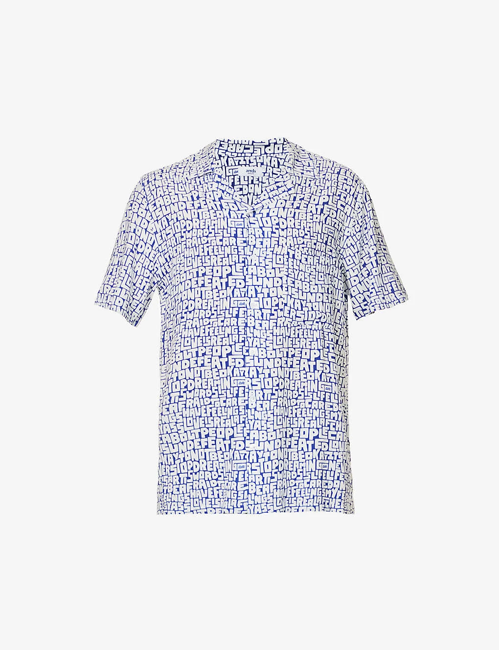 Goodman Graphic-print Relaxed-fit Woven Shirt