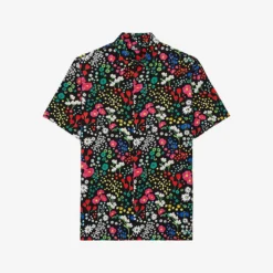 THE KOOPLES Floral-print Relaxed-fit Woven Shirt