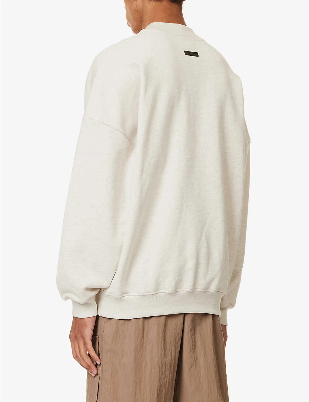 Fear Of God Eternal Brand-patch Cotton-jersey Sweatshirt - Image 4