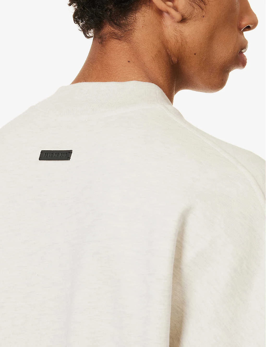 Fear Of God Eternal Brand-patch Cotton-jersey Sweatshirt - Image 5