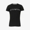 Emporio Armani Logo-print Regular-fit Stretch-cotton T-shirt