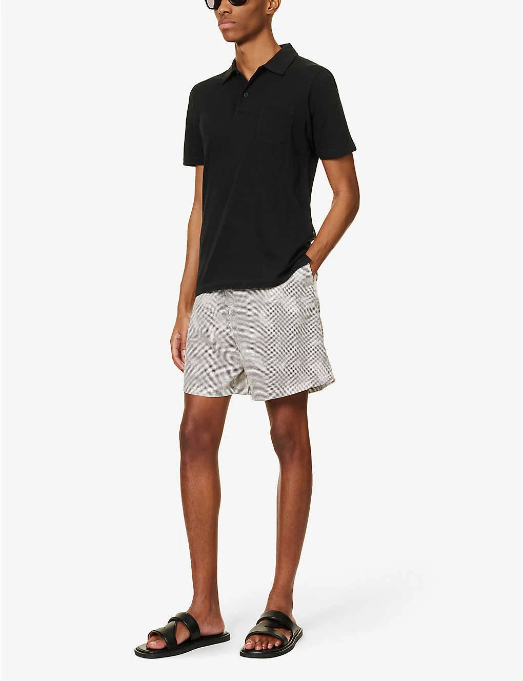 Emporio Armani Camo-pattern Elasticated-waist Shell Shorts - Image 2
