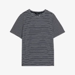 Ted Baker Arvan Striped-print Cotton-jersey T-shirt