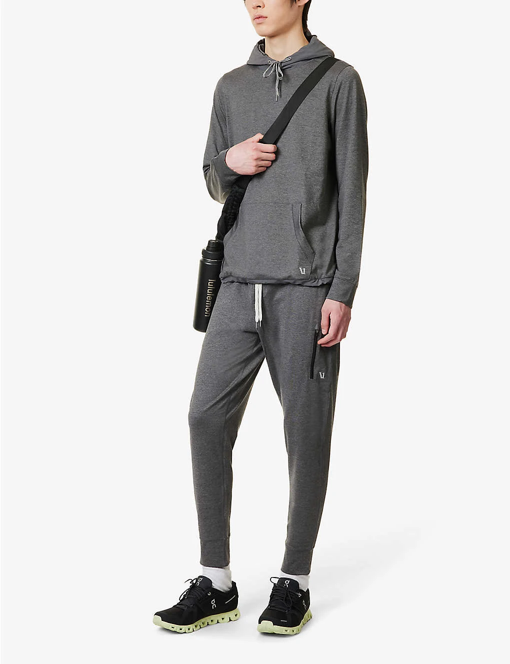 Vuori Sunday Brand-print Stretch Recycled-polyester Jogging Bottoms - Image 2