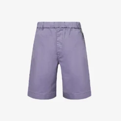 Champion Logo-appliqué Regular-fit Stretch-cotton Shorts