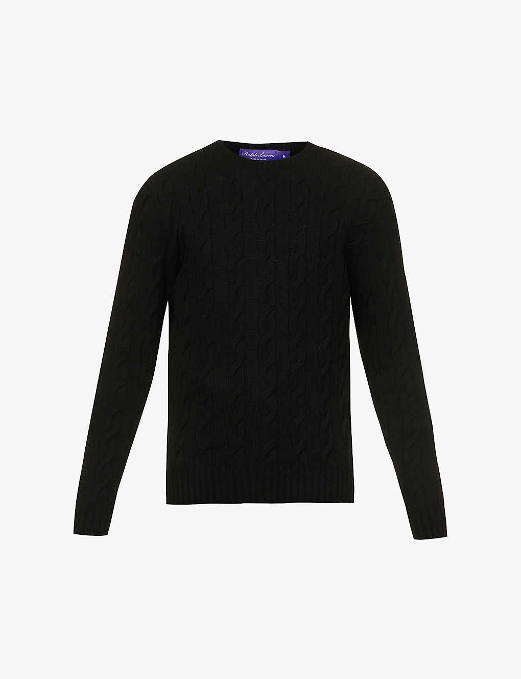 Cable-knit Regular-fit Cashmere-knit Jumper