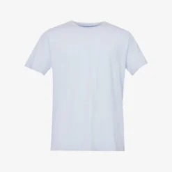 Paige Cash Straight-hem Stretch-cotton And Modal-blend T-shirt