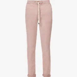 Paige Fraser Drawstring Regular-fit Straight-leg Stretch-woven Trousers