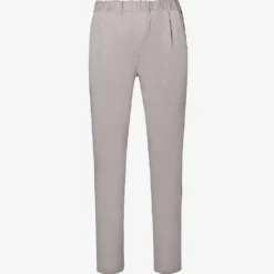 Paige Snider Elasticated-waistband Tapered-leg Regular-fit Stretch-woven Trousers