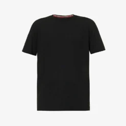 PAUL SMITH Crewneck Brand-embroidered Cotton-jersey T-shirt