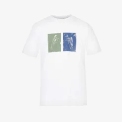 Norse Projects Johannes Brand-print Regular-fit Organic-cotton Jersey T-shirt