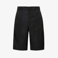 Prada Re-Nylon Brand-plaque Shell Shorts
