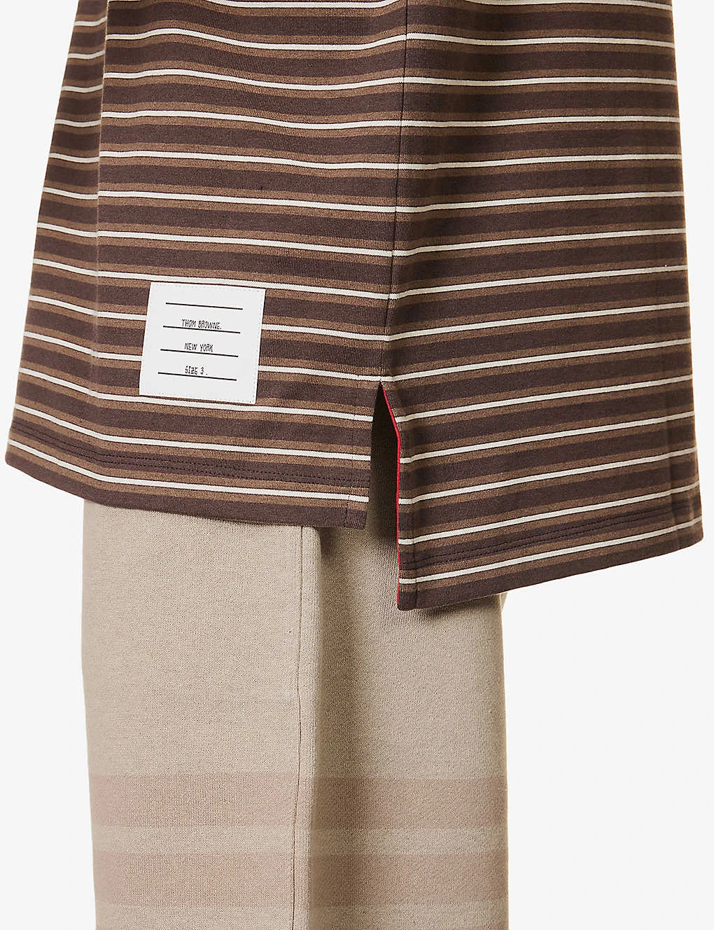 Striped Boxy-fit Cotton-jersey T-shirt - Image 5