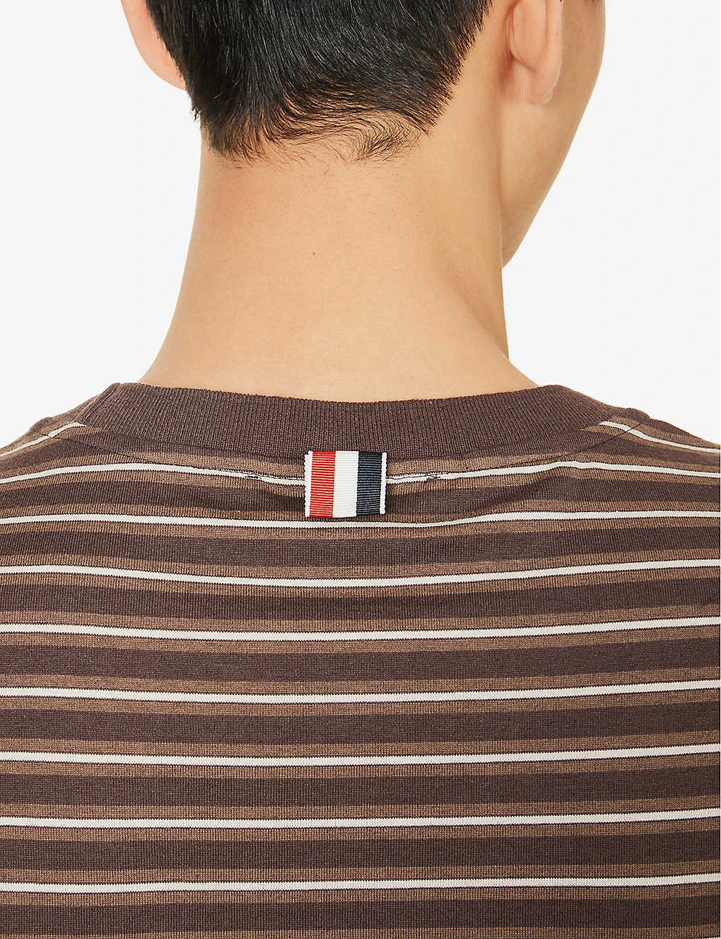 Striped Boxy-fit Cotton-jersey T-shirt - Image 6