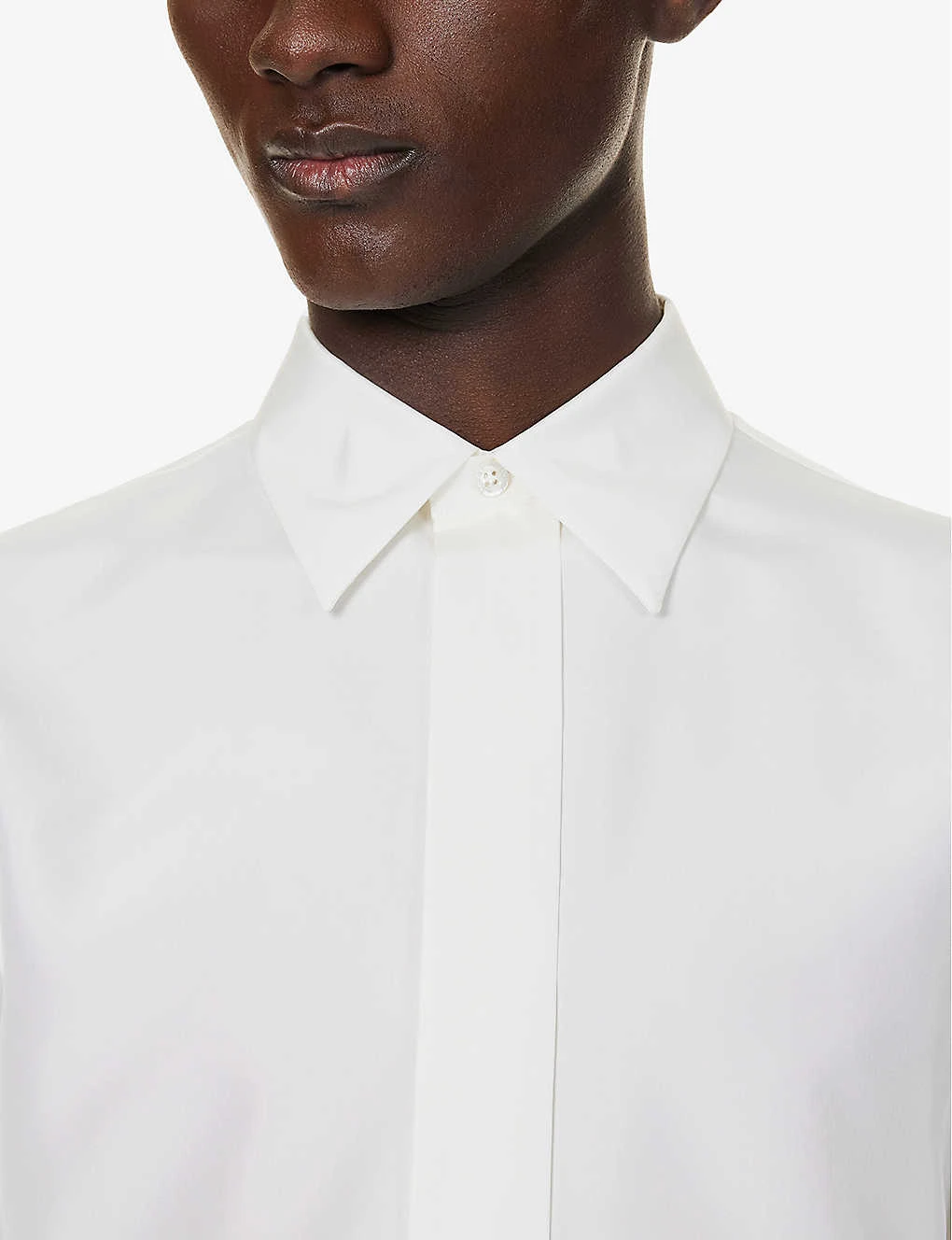 Alexander McQueen Curved-hem Relaxed-fit Silk Shirt - Image 5