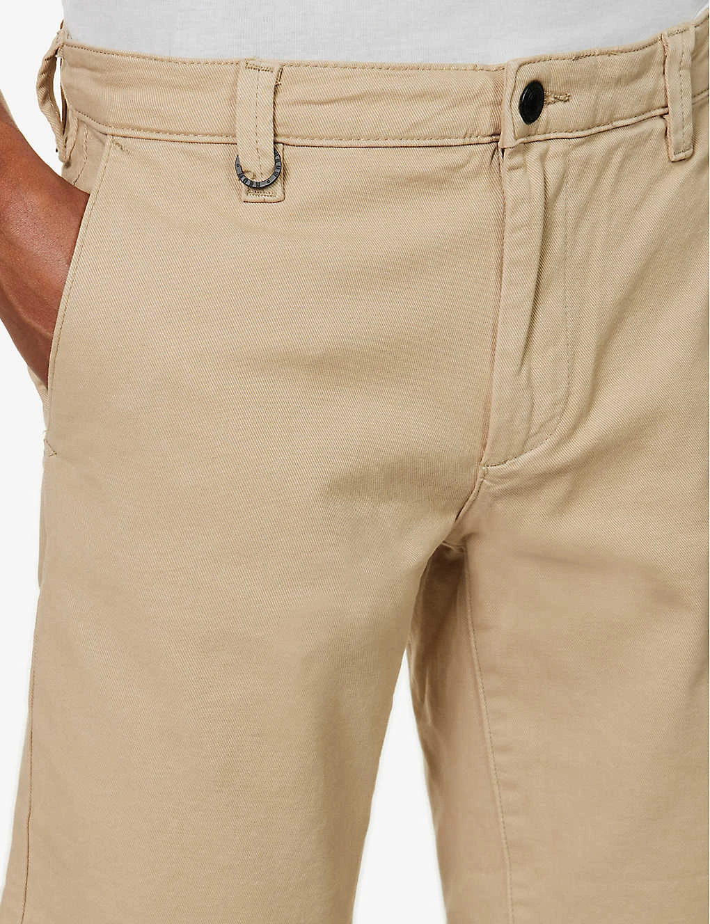 NEUW Cody Regular-fit Mid-rise Stretch-cotton Shorts - Image 5