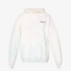 Represent Owners' Club Tie-dye Print Relaxed-fit Cotton-jersey Hoody
