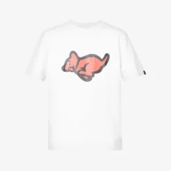 Running Pup Graphic-print Cotton-jersey T-shirt