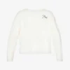 Rhude Reverse Logo-print Long-sleeved Cotton-jersey T-shirt