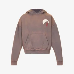 Rhude Moon Graphic-print Cotton-jersey Hoody