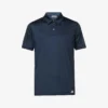 Branded-patch Short-sleeved Cotton-jersey Polo Shirt