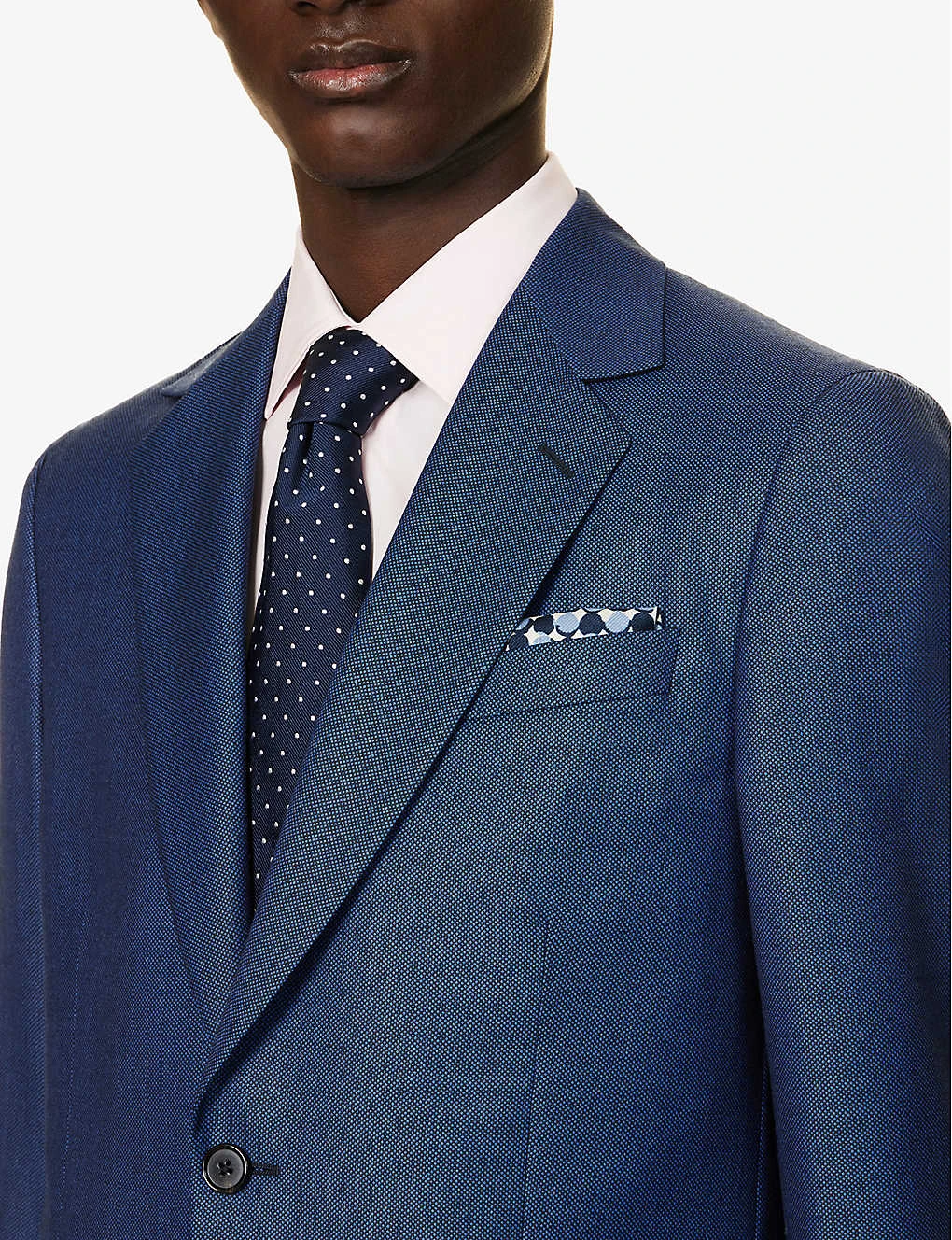 PAUL SMITH Dot Single-breasted Regular-fit Wool Suit - Image 8