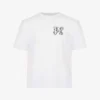Palm Angels Logo-embroidered Cotton-jersey T-shirt