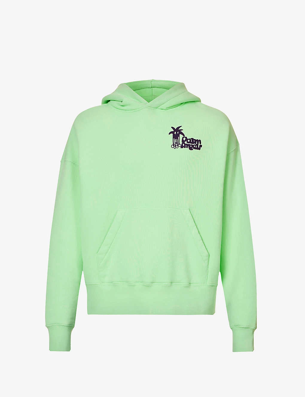 Palm Angels Douby Logo-print Cotton-jersey Hoody