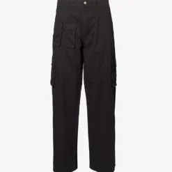 Easy Rider Straight-leg Mid-rise Cotton-blend Trousers