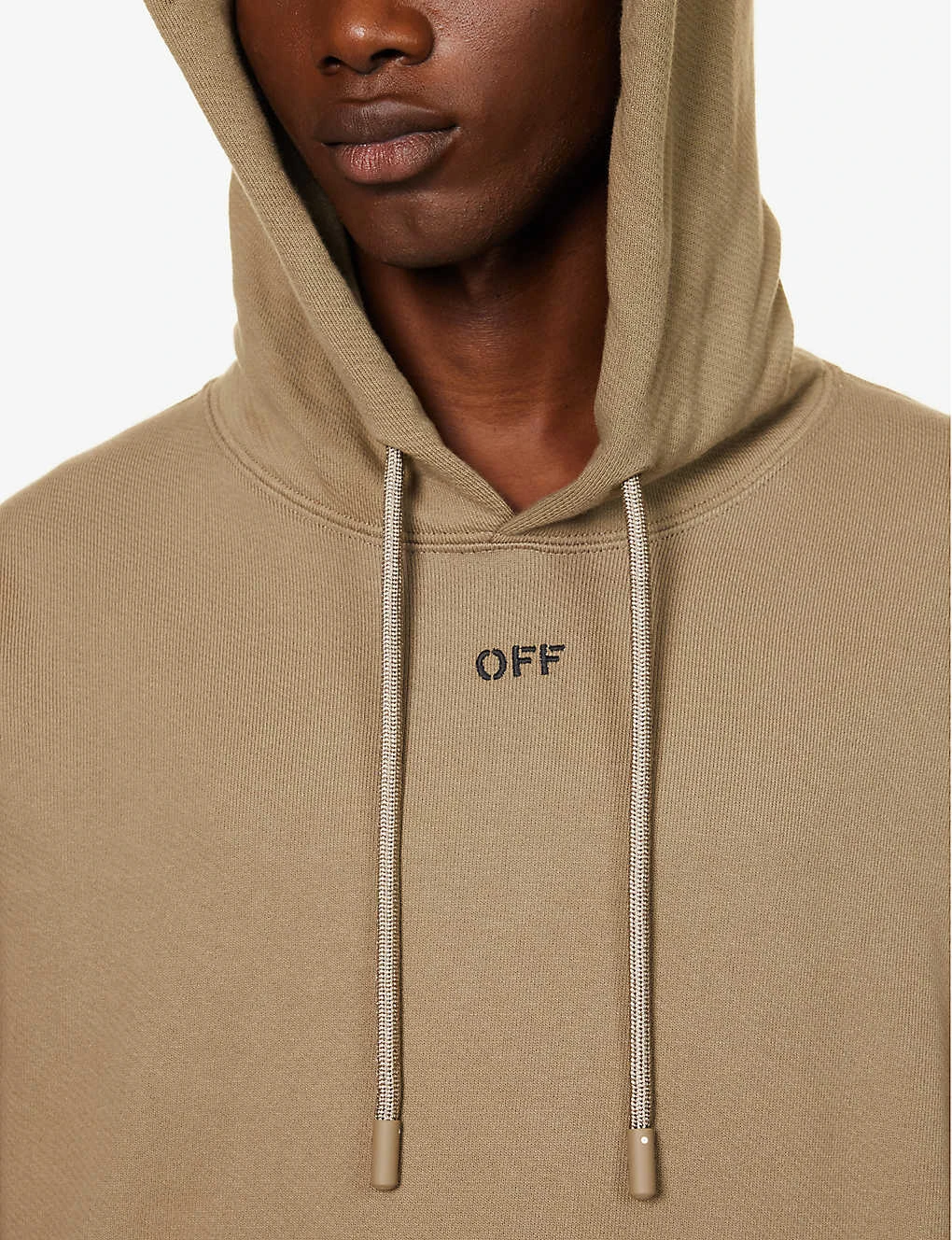 Stitch Skate Brand-embroidered Relaxed-fit Cotton-jersey Hoody - Image 5