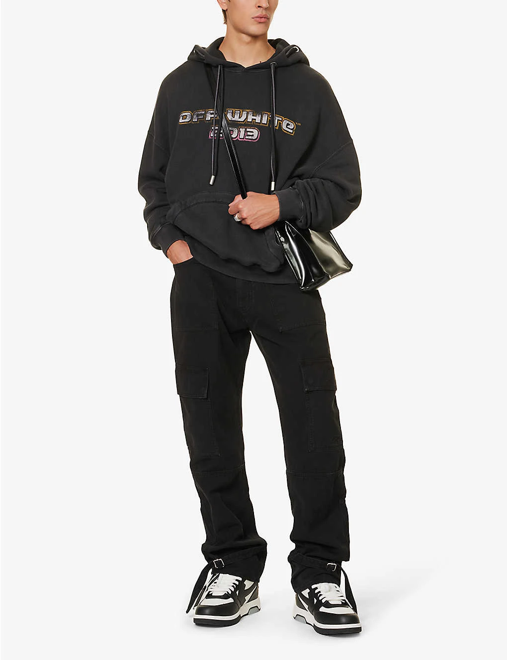 Bacchus Faded-wash Cotton-jersey Hoody - Image 2