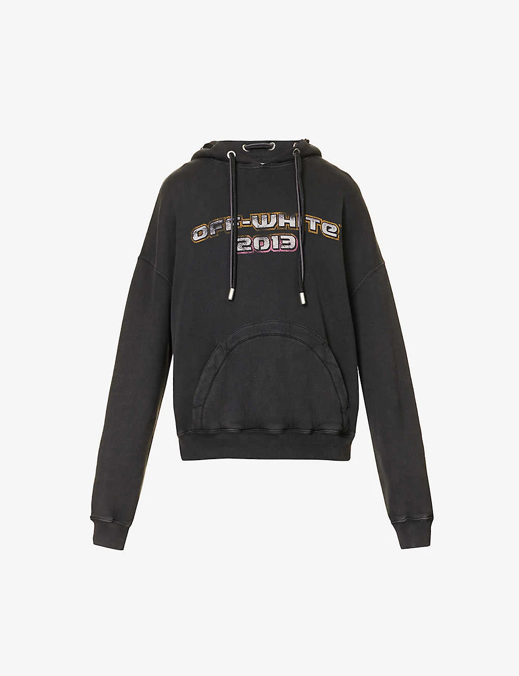 Bacchus Faded-wash Cotton-jersey Hoody