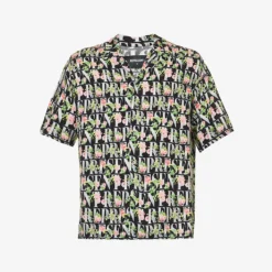Represent Floral Graphic-print Relaxed-fit Cotton-jersey T-shirt