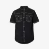 True Religion Western Brand-embroidered Regular-fit Cotton Shirt
