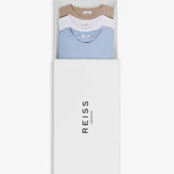 Reiss Bless Pack-of-three Cotton T-shirts