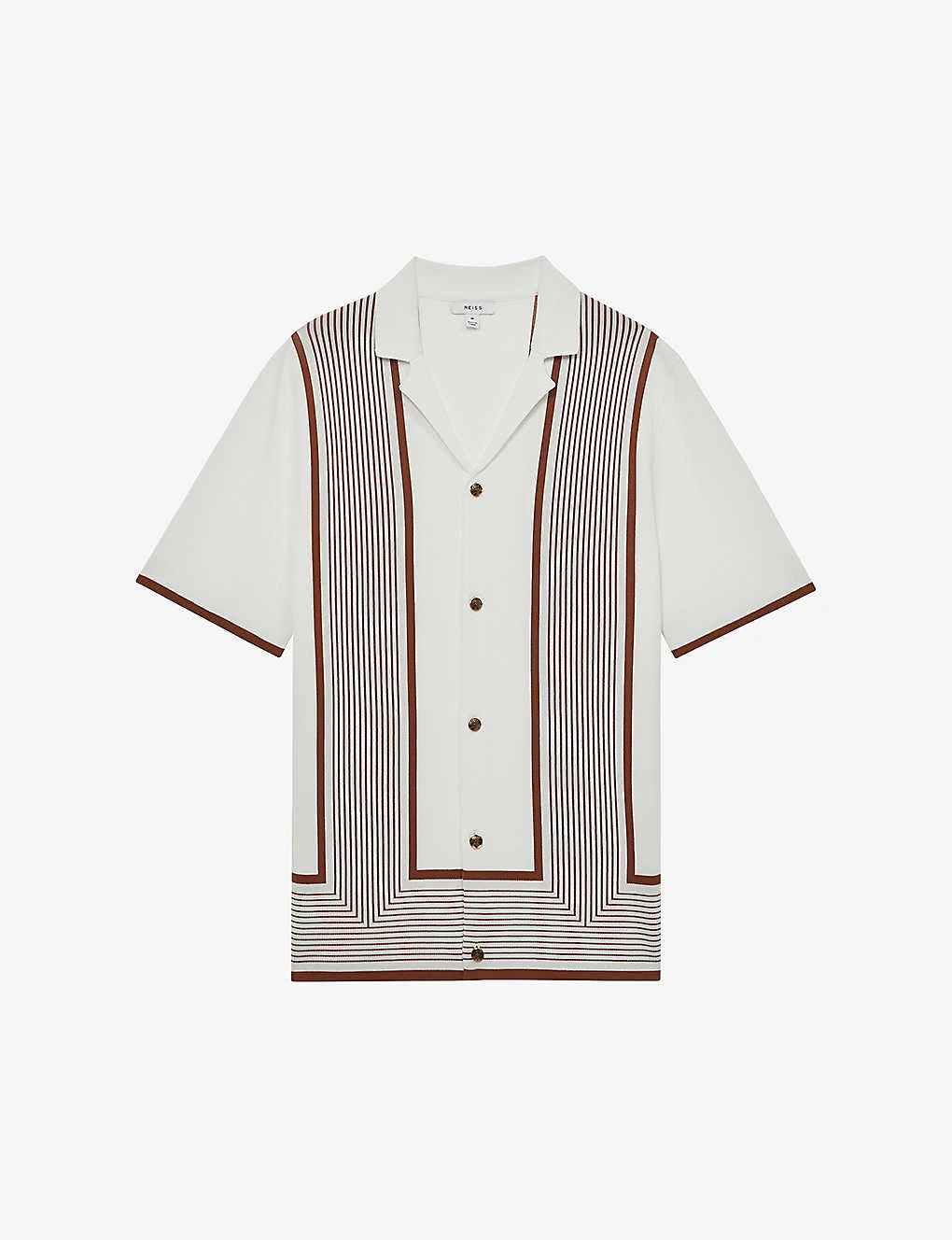 Reiss Heath Striped Woven Shirt