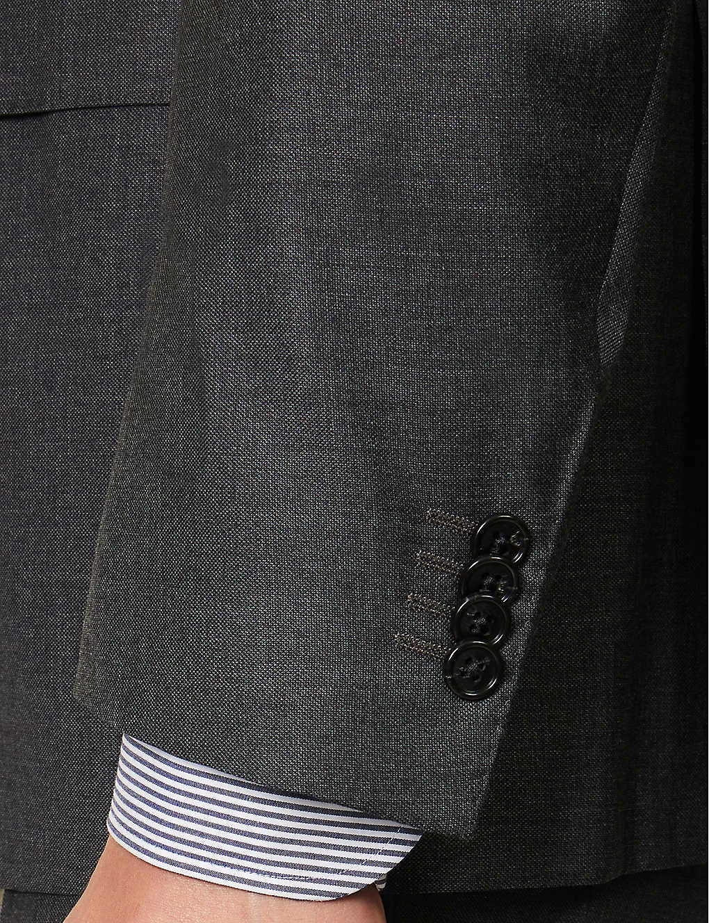 CORNELIANI Super 130s Single-breasted Slim-fit Wool Suit - Image 6