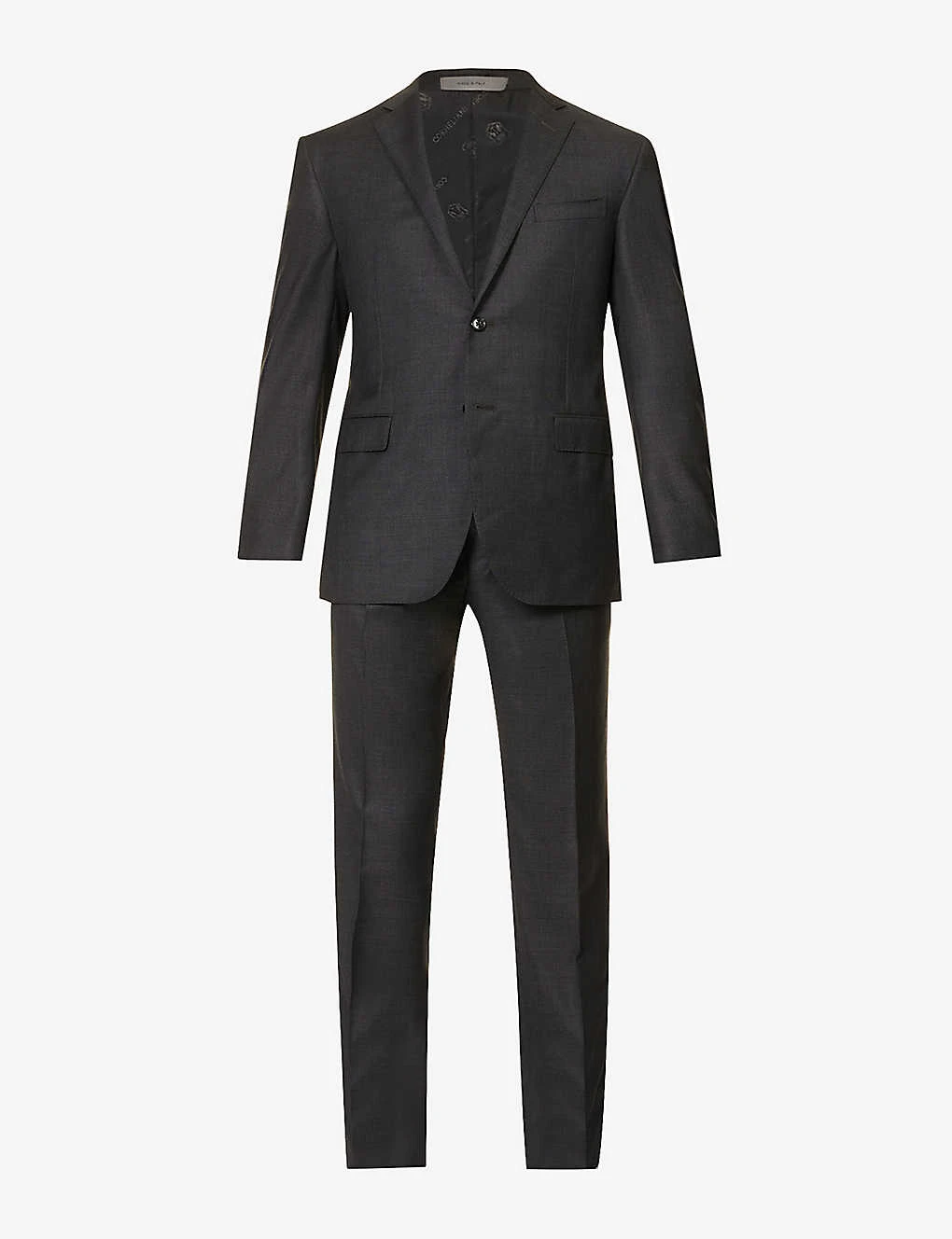 CORNELIANI Super 130s Single-breasted Slim-fit Wool Suit