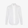 CORNELIANI Spread-collar Regular-fit Cotton-jersey Shirt