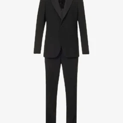Giorgio Armani Regular-fit Single-breasted Wool Suit