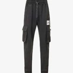 Dolce & Gabbana Brand-patch High-rise Cotton-jersey Jogging Bottoms