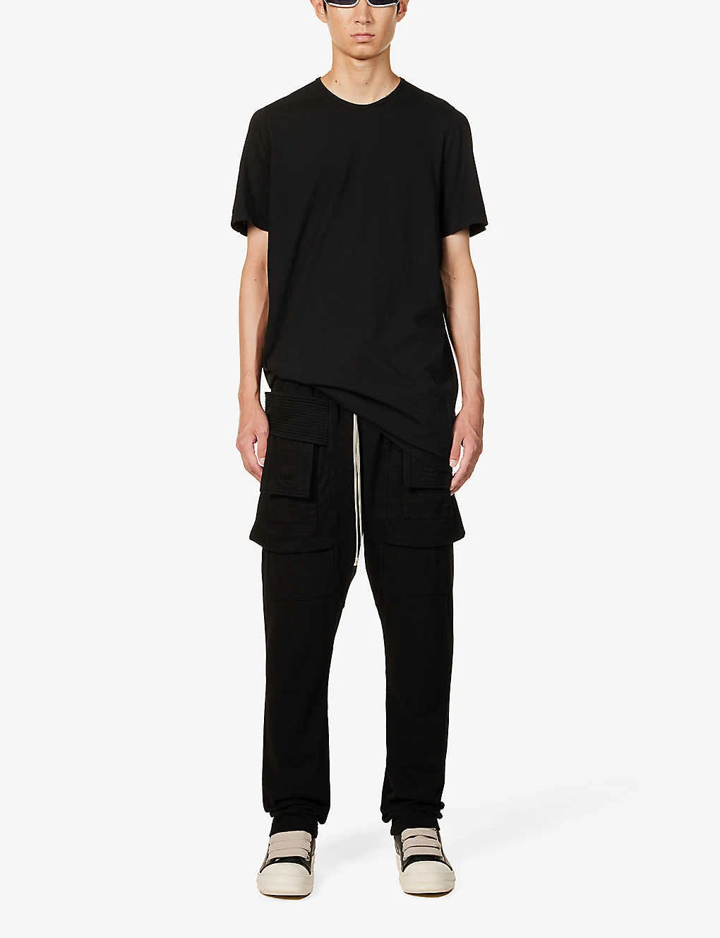 Level Crewneck Cotton-jersey T-shirt - Image 2