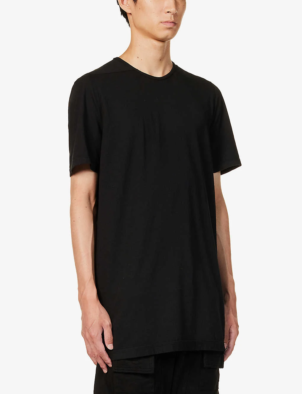 Level Crewneck Cotton-jersey T-shirt - Image 3