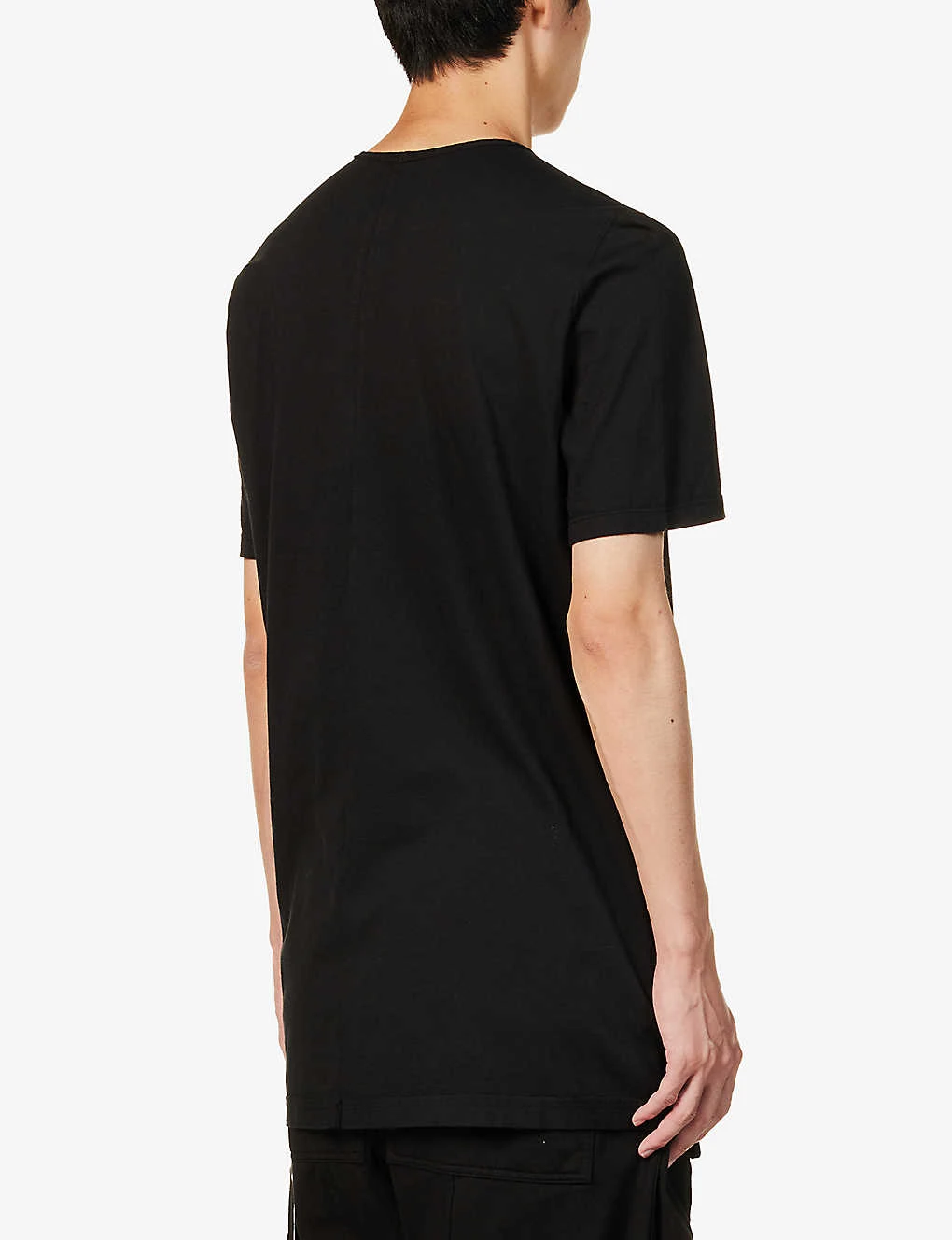 Level Crewneck Cotton-jersey T-shirt - Image 4